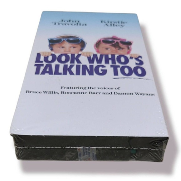 Look Whos Talking Too VHS 1991 Travolta Factory Sealed NEW - Picture 5 of 5